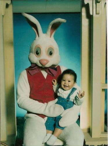 Brittany and the Easter Bunny